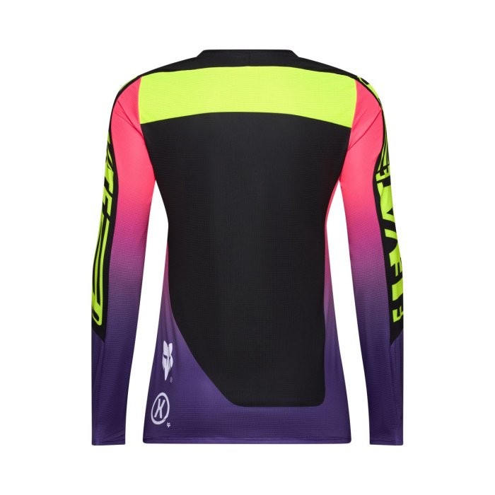 detail Dámský dres Fox W Flexair Ls Jersey Elevated Black