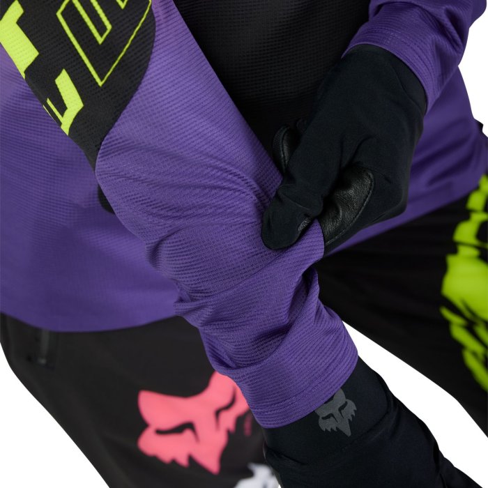 detail Dámský dres Fox W Flexair Ls Jersey Elevated Black