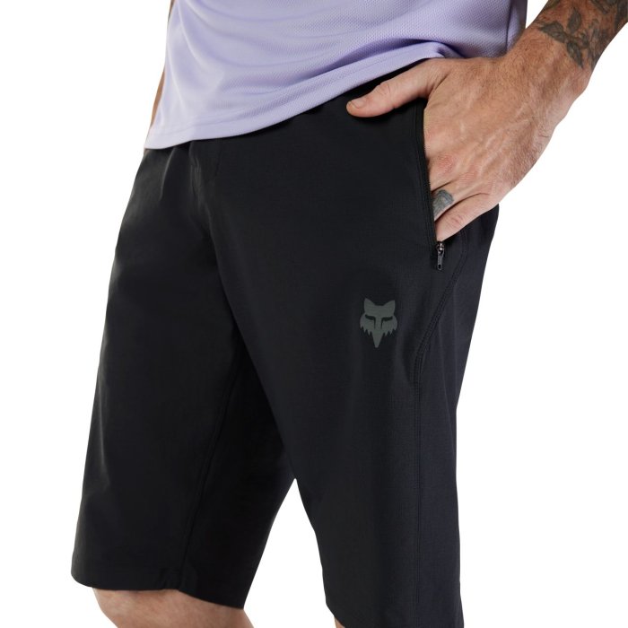 detail Pánské cyklo šortky Fox Ranger Short W/Liner Black