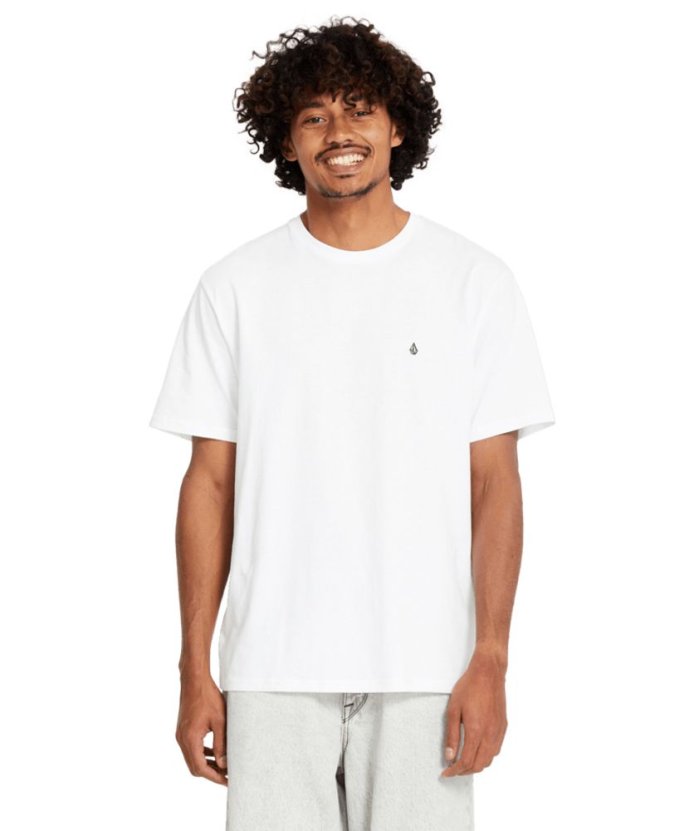 detail Pánské triko Volcom Stone Blanks Bsc Sst White