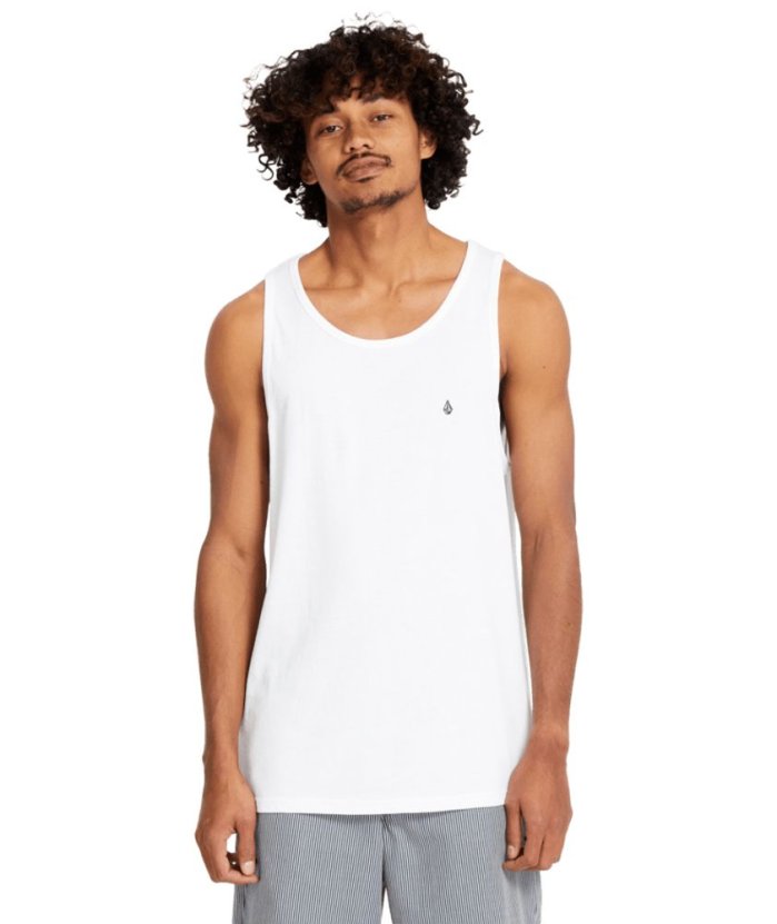 detail Pánské tílko Volcom Stone Blanks Bsc Tt White