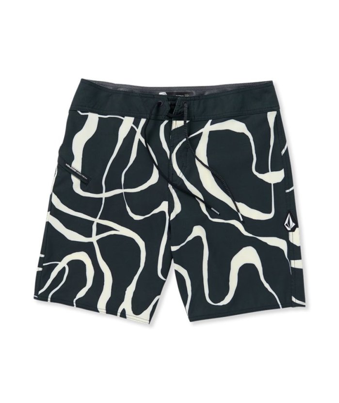 detail Pánské plavky Volcom Blind Lines Mod 19 Black