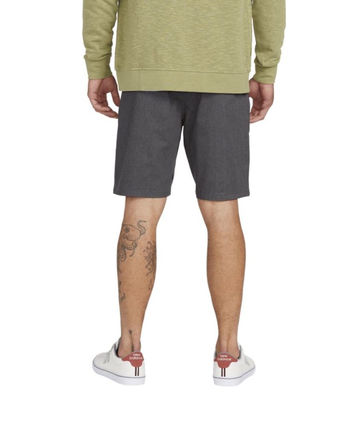 detail Pánské šortky Volcom Frickin Mdrn Stch 19 Charcoal Heather