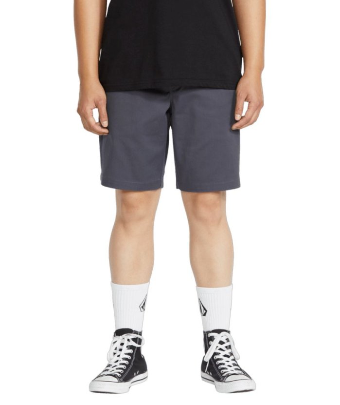 detail Pánské šortky Volcom Frickin Ew Short 19 Charcoal
