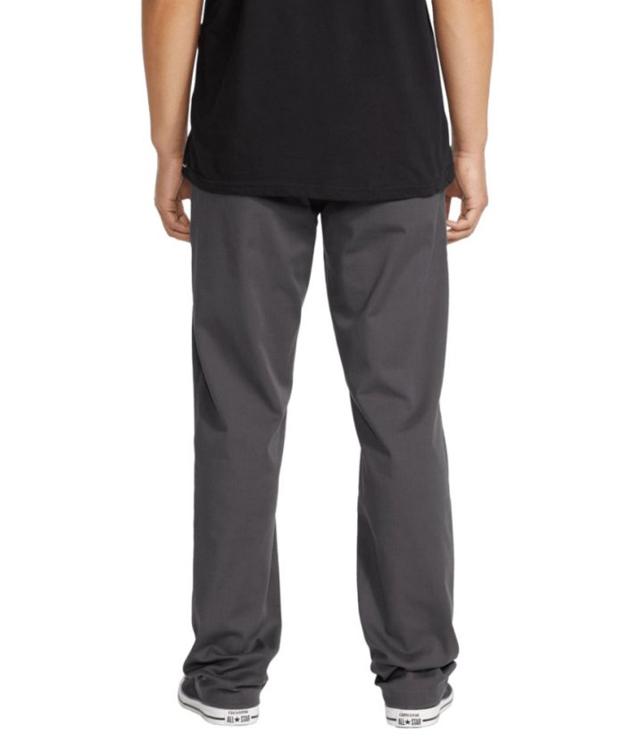 detail Pánské kalhoty Volcom Frickin Modern Stretch Charcoal heather