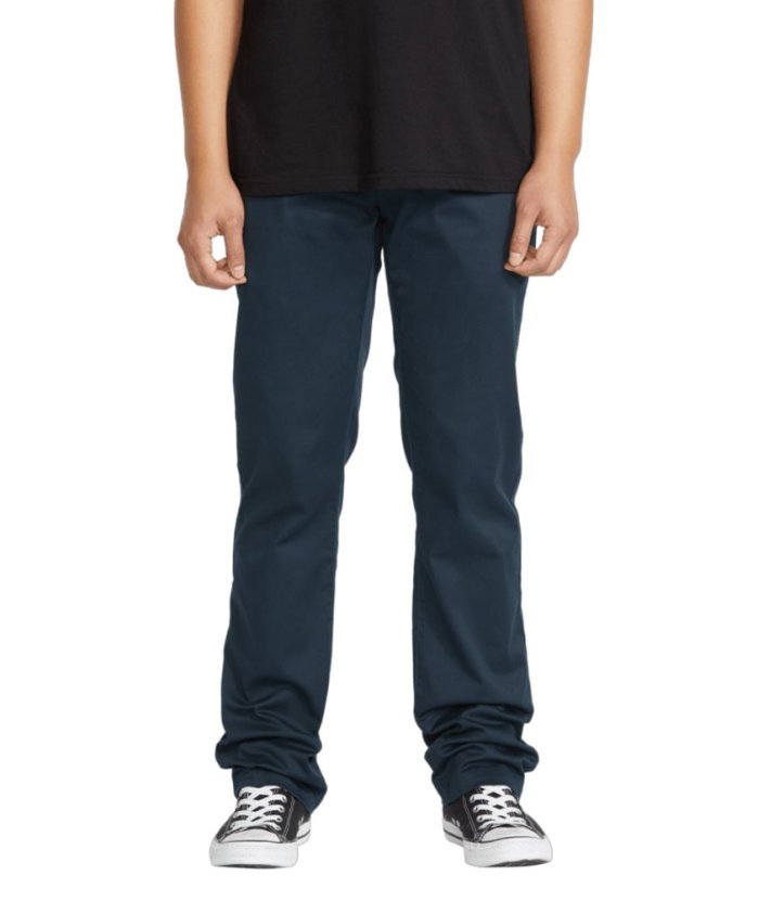 detail Pánské kalhoty Volcom Frickin Modern Stret Dark navy