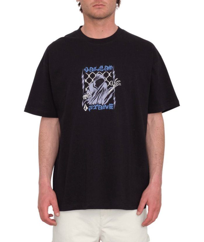 detail Pánské triko Volcom Thundertaker Lse Sst Black