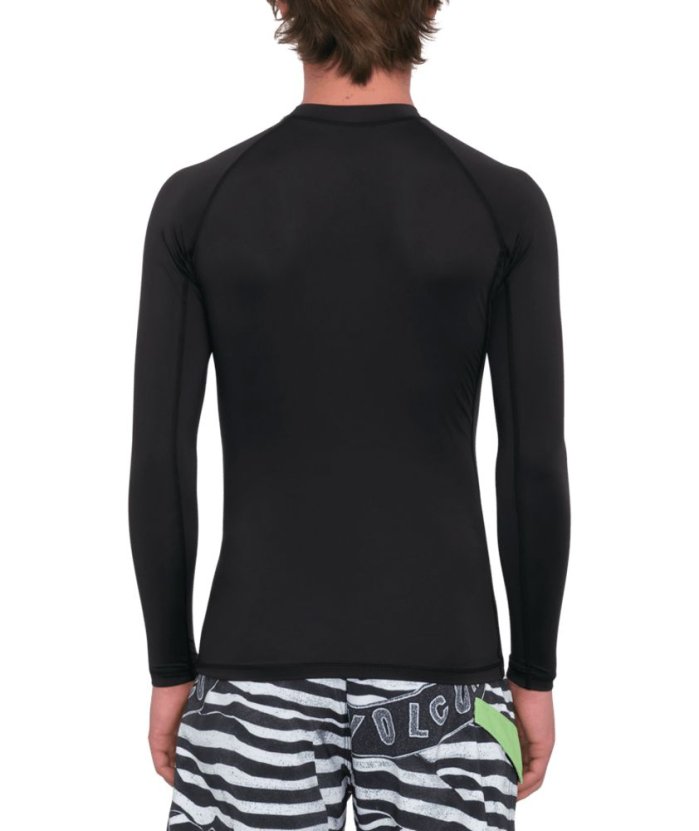 detail Lycra Volcom Lido Ls Black