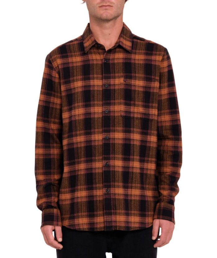 detail Pánská košile Volcom Baystone Flannel Ls
