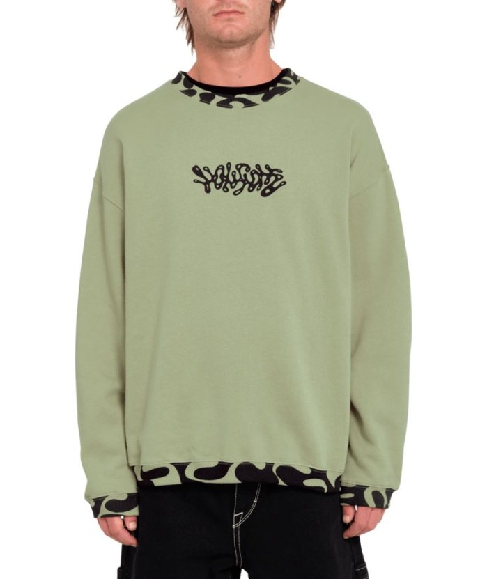 detail Pánská mikina Volcom Fa Zephyr Crew