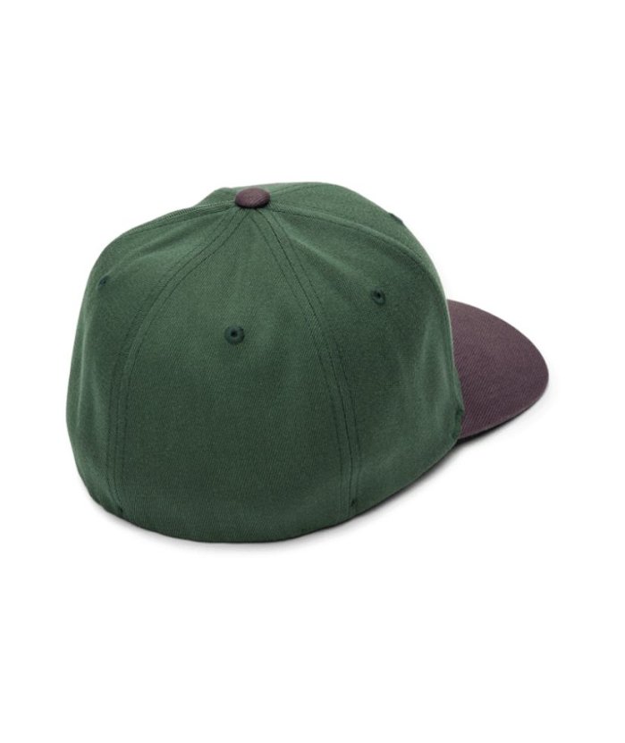 detail Pánská kšiltovka Volcom Hot Tune Flexfit Dark Forest