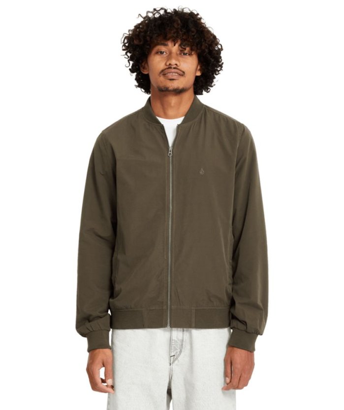 detail Pánská bunda Volcom Burnward Jacket Wren