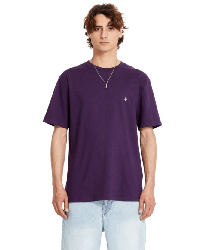 detail Pánské triko Volcom Stone Blanks Bsc Sst Grape Royale