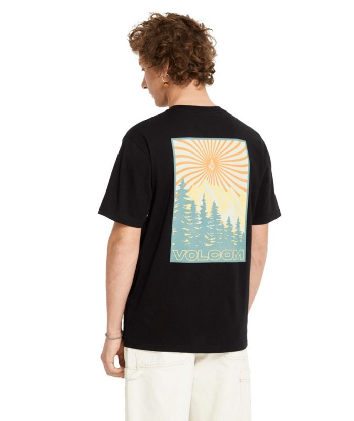 detail Pánské triko Volcom Get Out Bsc Sst Black