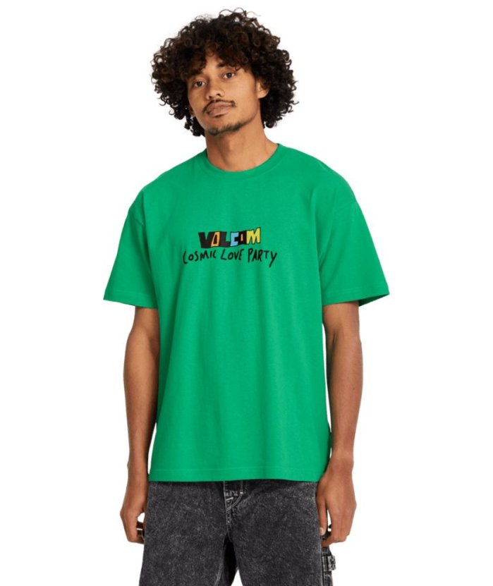 detail Pánské triko Volcom Fa Bob Mollema 2 Lse Sst Mint