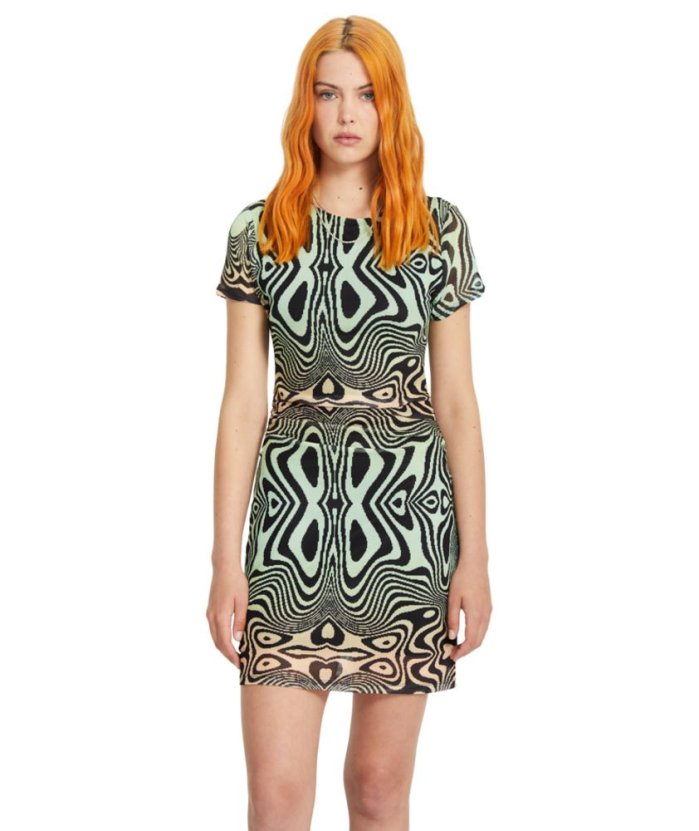 detail Dámské šaty Volcom Fa Filip Rygalski Dress Multi