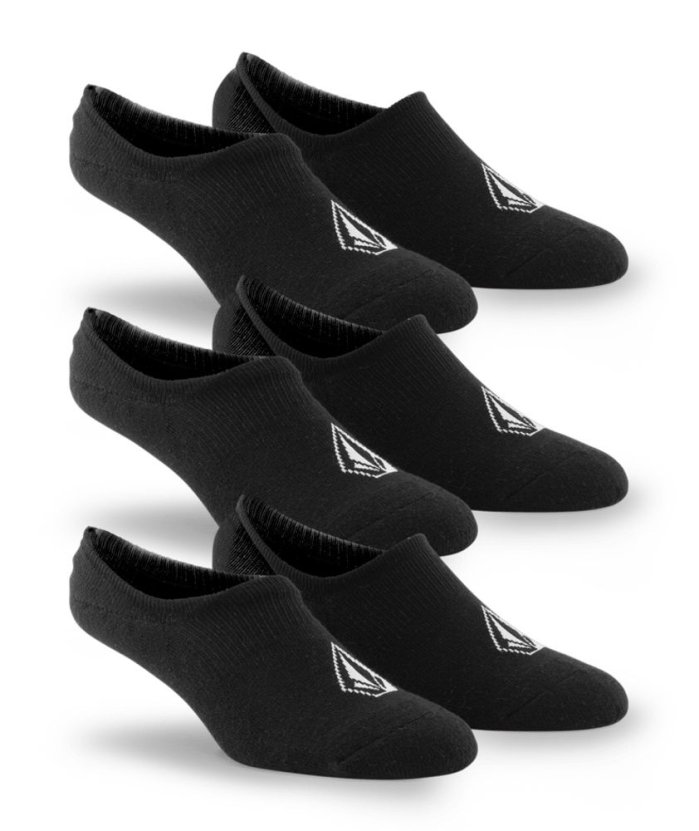 detail Pánské ponožky Volcom Stones Nshw Sock 3Pk Black