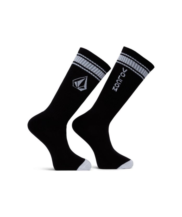 detail Pánské ponožky Volcom High Stripe Sock Pr Black