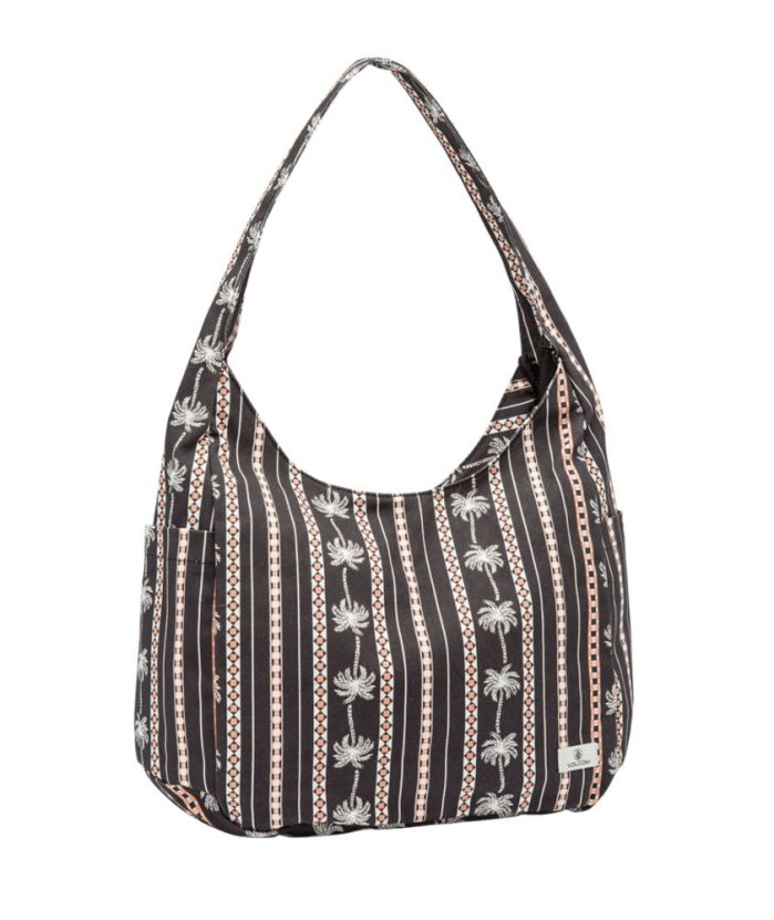 detail Dámská kabelka Volcom Schoolyard Canvas Hobo Tote Black Combo