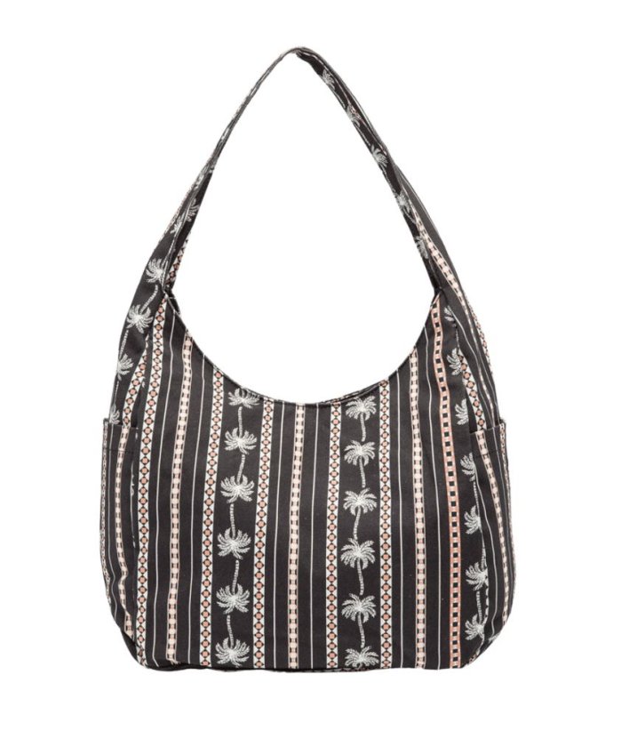detail Dámská kabelka Volcom Schoolyard Canvas Hobo Tote Black Combo