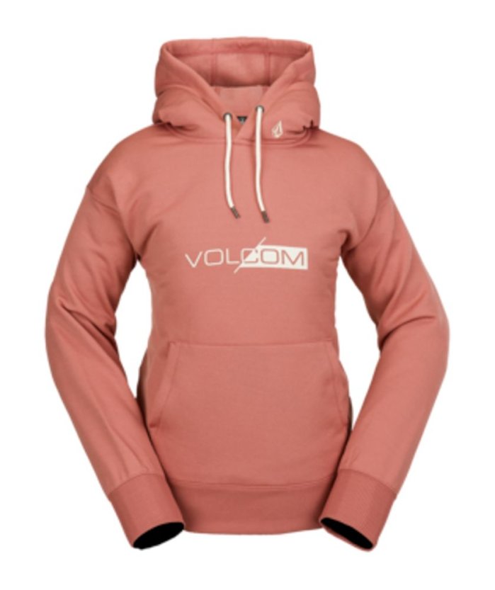 detail Dámská mikina Volcom Core Hydro Hoodie Earh pink