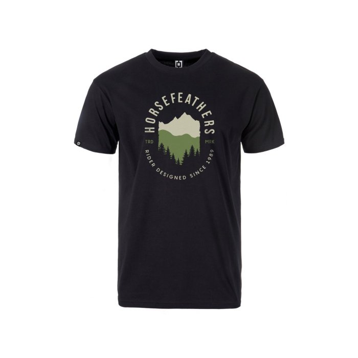 detail SKYLINE T-SHIRT (black)