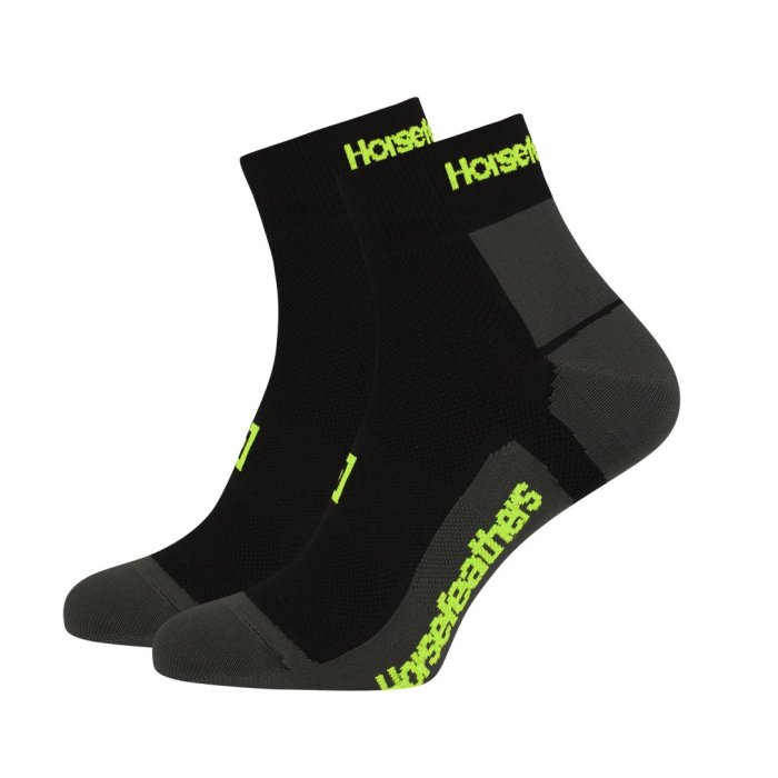 detail CADENCE BIKE SOCKS (black/limeade)