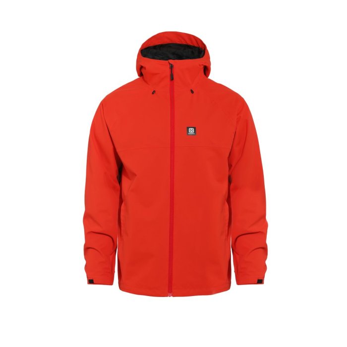 detail SEEKER JACKET (fiery red)