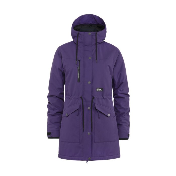 detail Bunda Clarise - violet