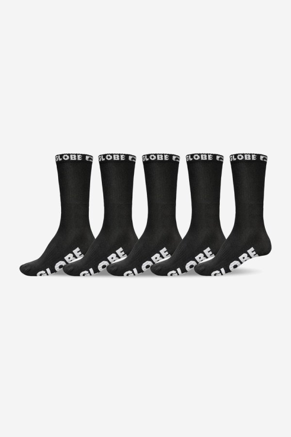 detail Pánské ponožky Globe Blackout sock 5 pack