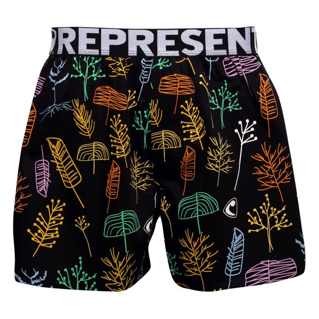 detail PÁNSKÉ TRENKY S VYTKÁVANOU GUMOU REPRESENT EXCLUSIVE MIKE HERBS