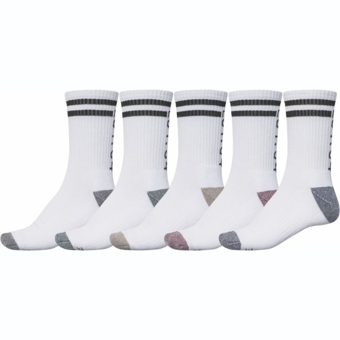 detail Pánské ponožky Globe Carter Crew Sock 5 Pack