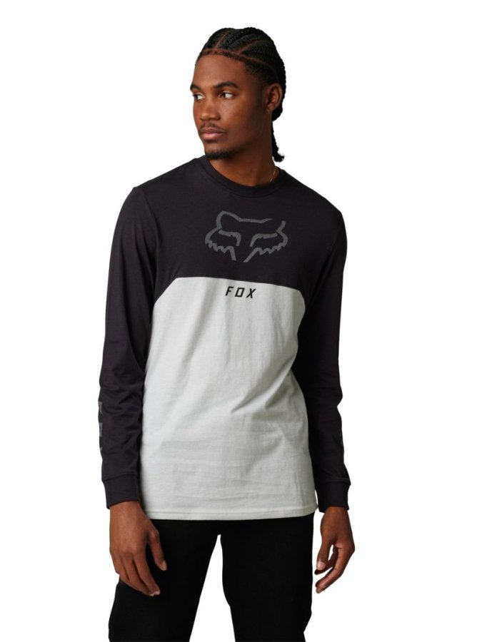 detail Pánské triko Fox Ryaktr Ls Tee Black
