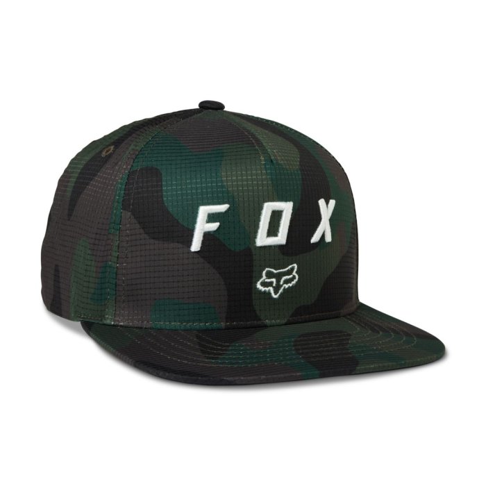detail Pánská čepice Fox Vzns Camo Tech Snapback Green Camo OS