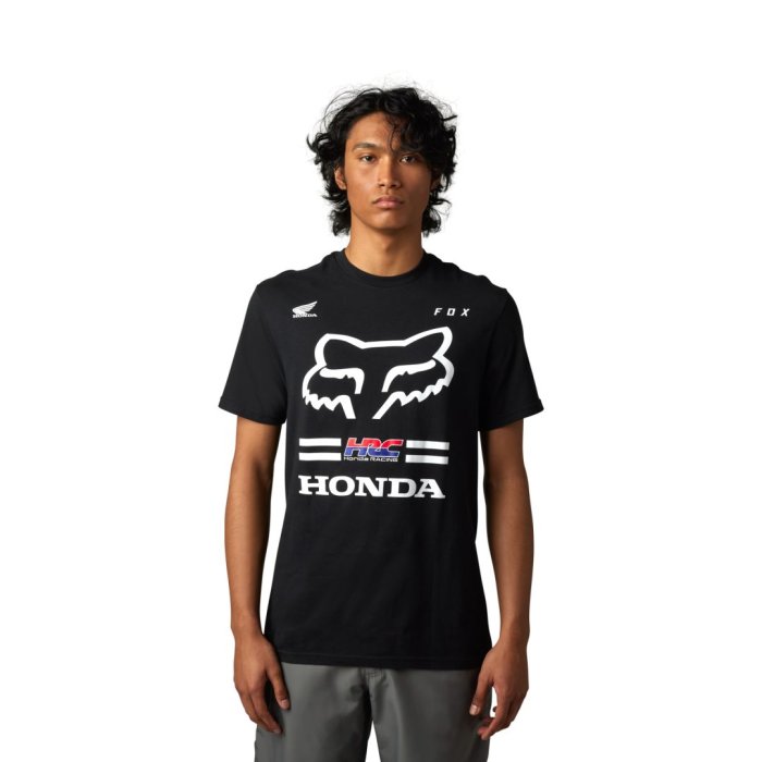 detail Pánské triko Fox Fox X Honda Ss Tee Ii Black