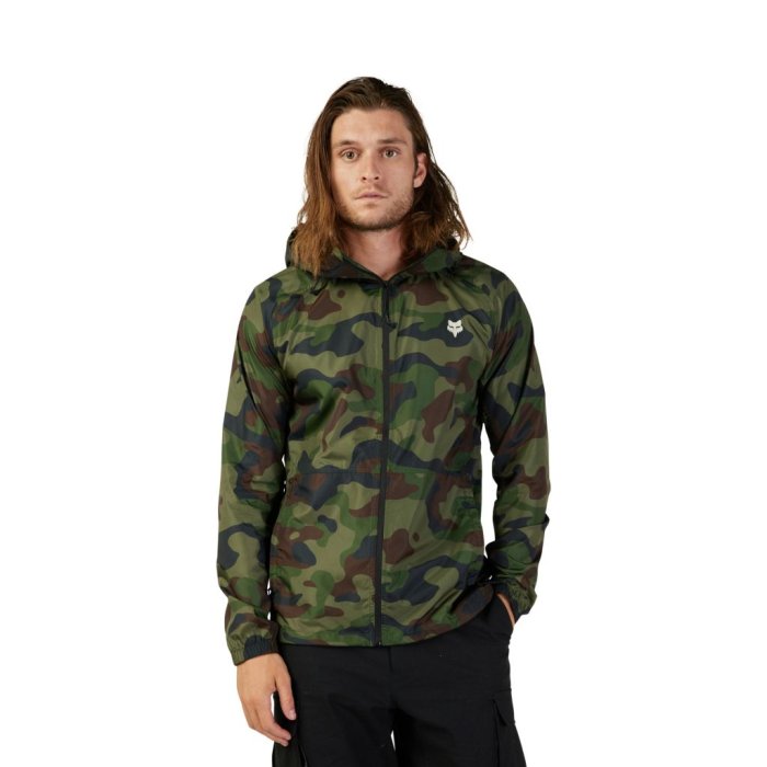 detail Pánská bunda Fox Fox Head Camo Windbreaker