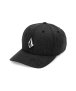 náhled Pánská kšiltovka Volcom Full Stone Hthr Flexfit Hat Charcoal Heather
