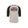 nahlad Pánské triko Horsefeathers HEXAGON II RAGLAN T-SHIRT (cement)