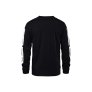 nahlad Pánské triko Horsefeathers TALL TYPO LS T-SHIRT (black)