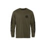 náhled Pánské triko Horsefeathers TALL TYPO LS T-SHIRT (burnt olive)