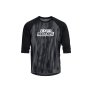 nahlad Pánský bike dres Horsefeathers SPIKE 3/4 BIKE JERSEY (halftone/black)