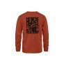náhled Pánské triko Horsefeathers XEROX LS T-SHIRT (ginger)