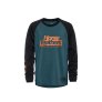 nahlad Dětské bike triko Horsefeathers SPIKE LS YOUTH BIKE JERSEY (petrol/black)