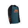 nahlad Dětské bike triko Horsefeathers SPIKE LS YOUTH BIKE JERSEY (petrol/black)