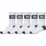 náhled Pánské ponožky Globe Horizons Crew Sock 5 Pack