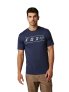 náhled Pánské triko Fox Pinnacle Ss Tech Tee Heather Deep Cobalt