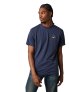 náhled Pánské triko Fox Finisher Ss Tech Tee Heather Deep Cobalt