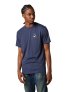 náhled Pánské triko Fox Finisher Ss Tech Tee Heather Deep Cobalt