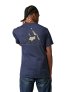 náhled Pánské triko Fox Finisher Ss Tech Tee Heather Deep Cobalt