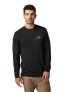 náhled Pánské triko Fox Finisher Ls Tech Tee Black
